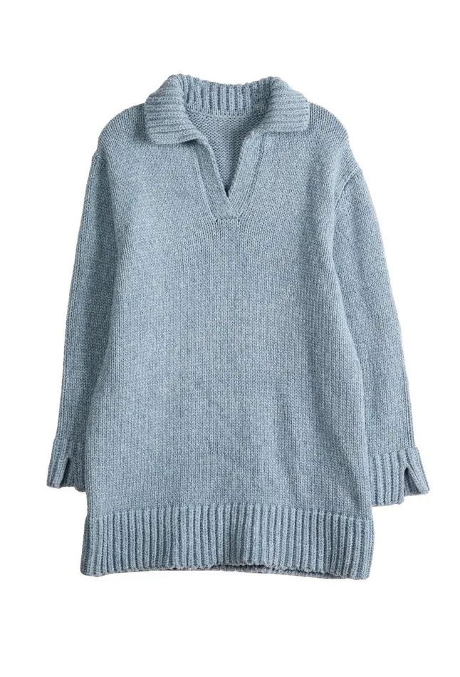 Martine Dress Denim Women Ciao Lucia Knit Dresses