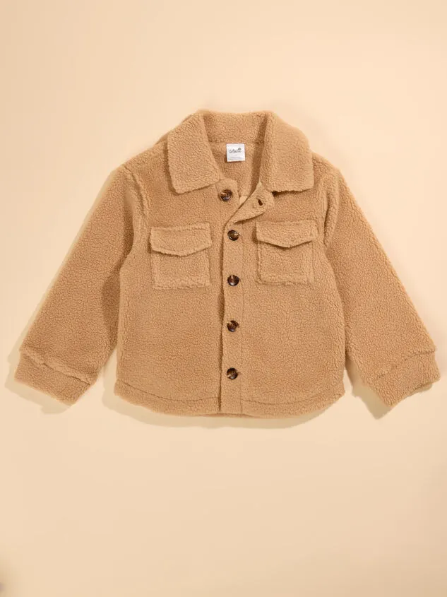 Mason Sherpa Jacket Brown Boy Altar039d State Toddler 2T5T