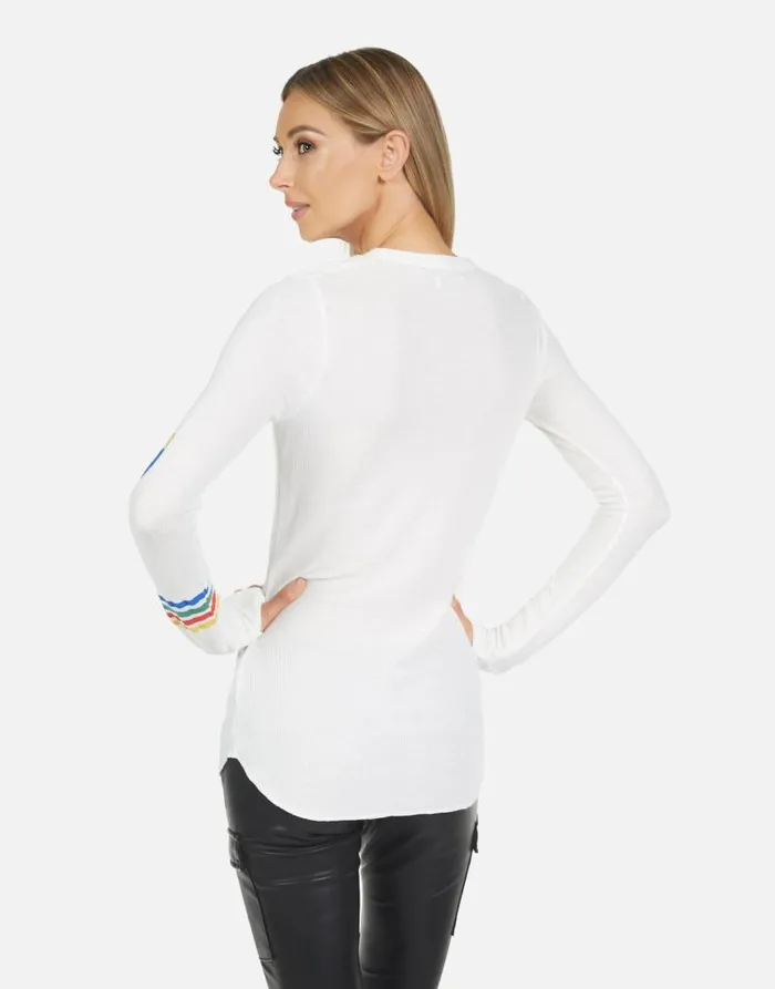 McKinley Lucky Elements Milk Women Lauren Moshi Long Sleeve