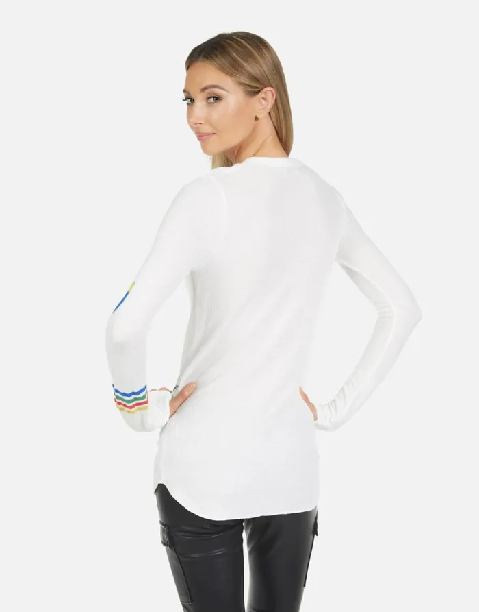 McKinley Lucky Elements Milk Women Lauren Moshi Long Sleeve