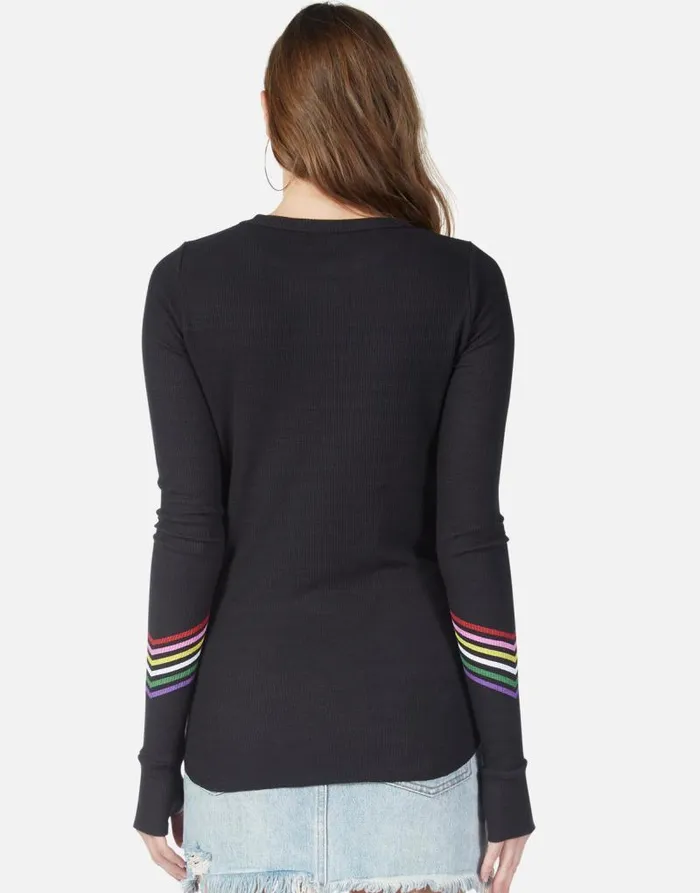 McKinley Neon Signs Onyx Women Lauren Moshi Long Sleeve