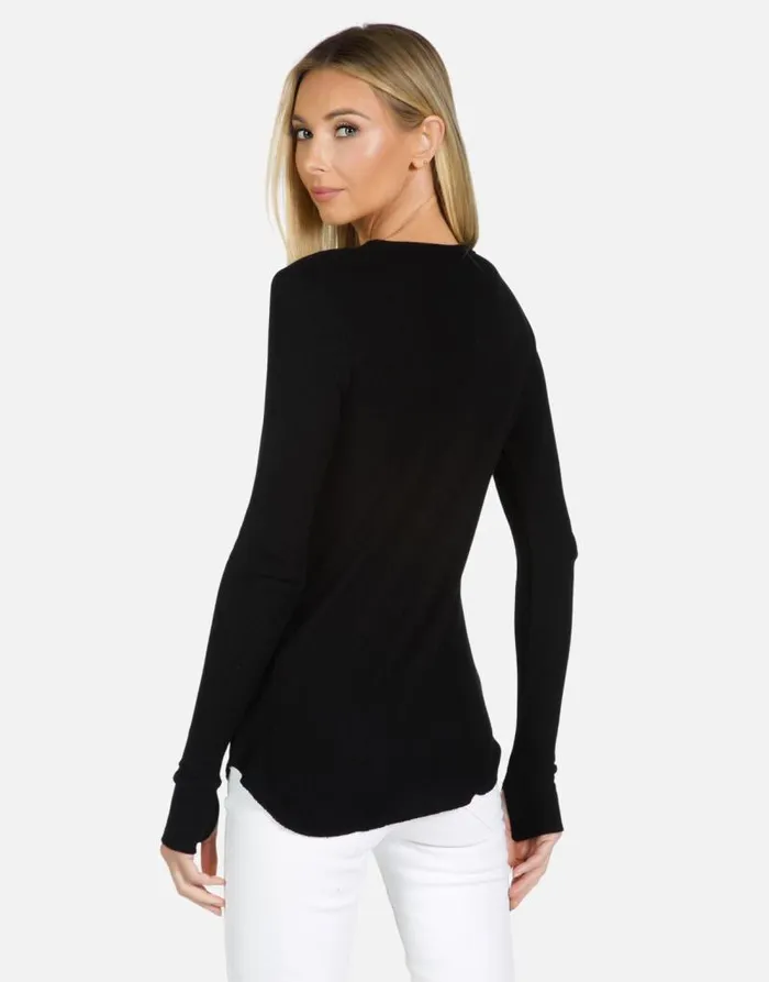 McKinley X Gap Tooth Lips Black Women Lauren Moshi Long Sleeve