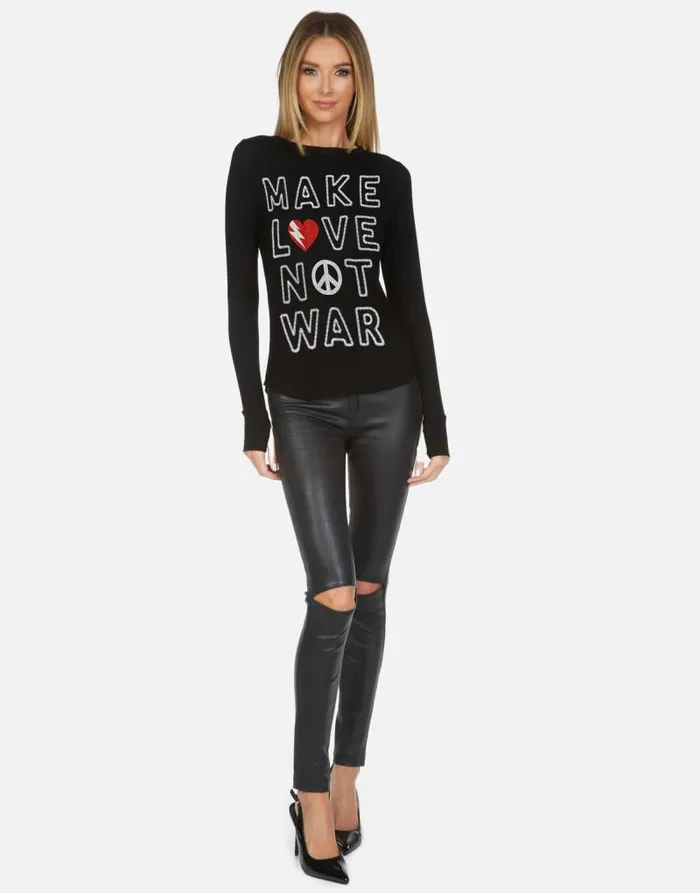 McKinley X Make Love Not War Black Women Lauren Moshi Long Sleeve