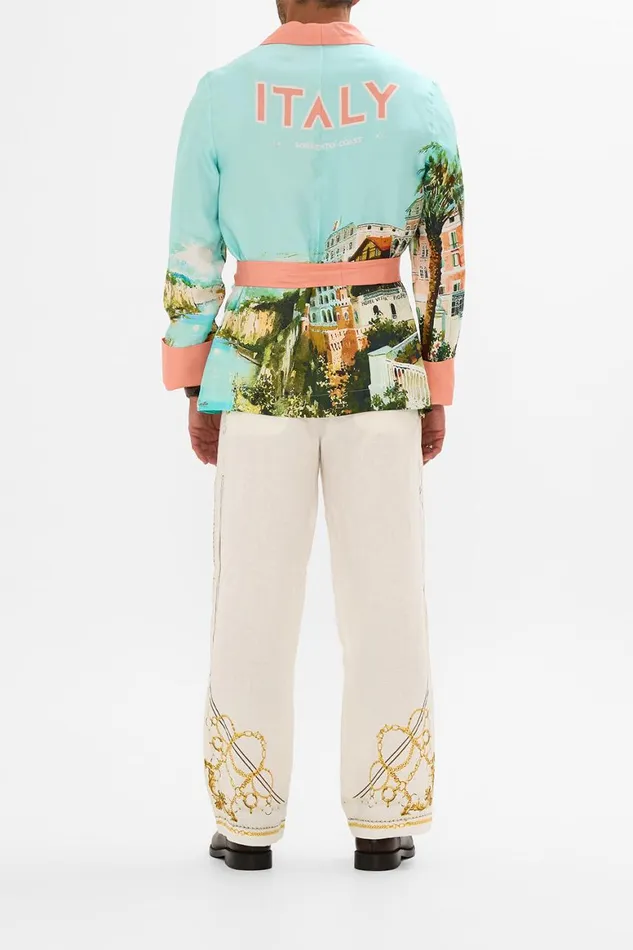 MEN039S ROBE JACKET FROM SORRENTO WITH LOVE From Sorrento With Love Mens Camilla Robes
