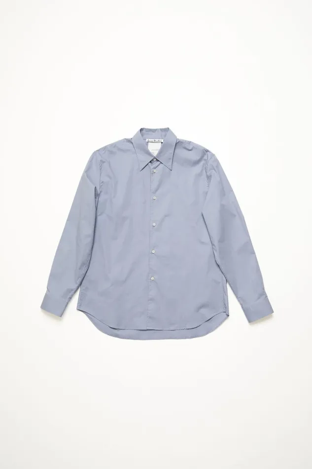 Men Buttonup Shirt Dusty Blue Acne Studios Shirts
