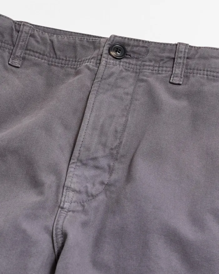 Men Canvas Chino Pant Asphalt Billy Reid Bottoms