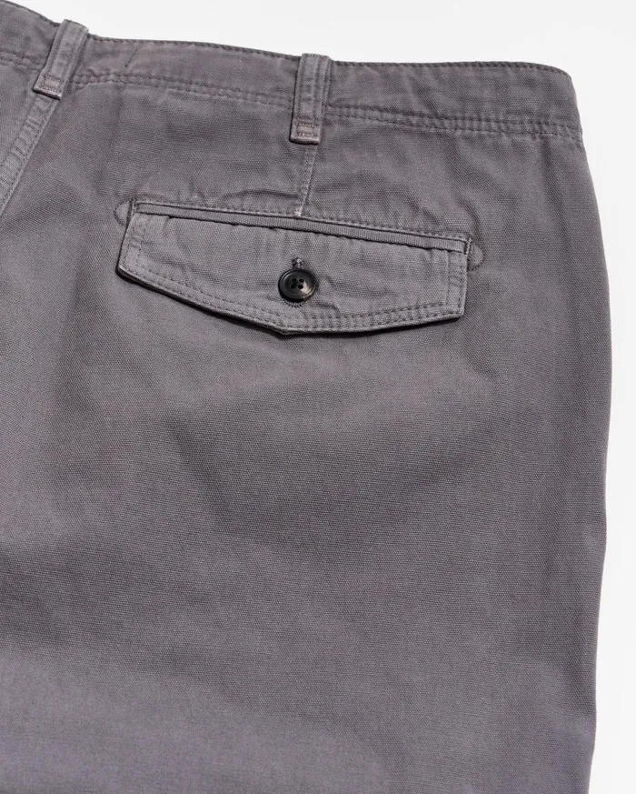 Men Canvas Chino Pant Asphalt Billy Reid Bottoms