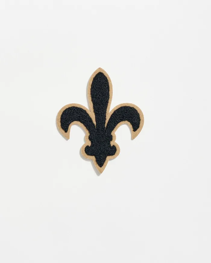 Men Collegiate Fleur De Lis Patch Black Billy Reid Accessories