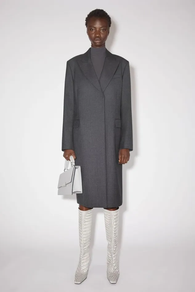 Men Distortion Handbag Light Grey Acne Studios Bags