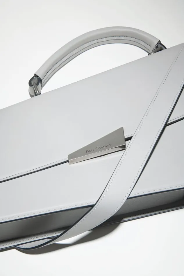 Men Distortion Handbag Light Grey Acne Studios Bags