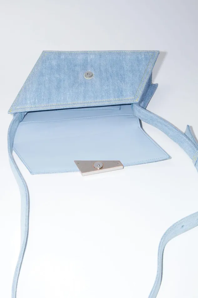 Men Distortion Mini Bag Light Blue Acne Studios Bags