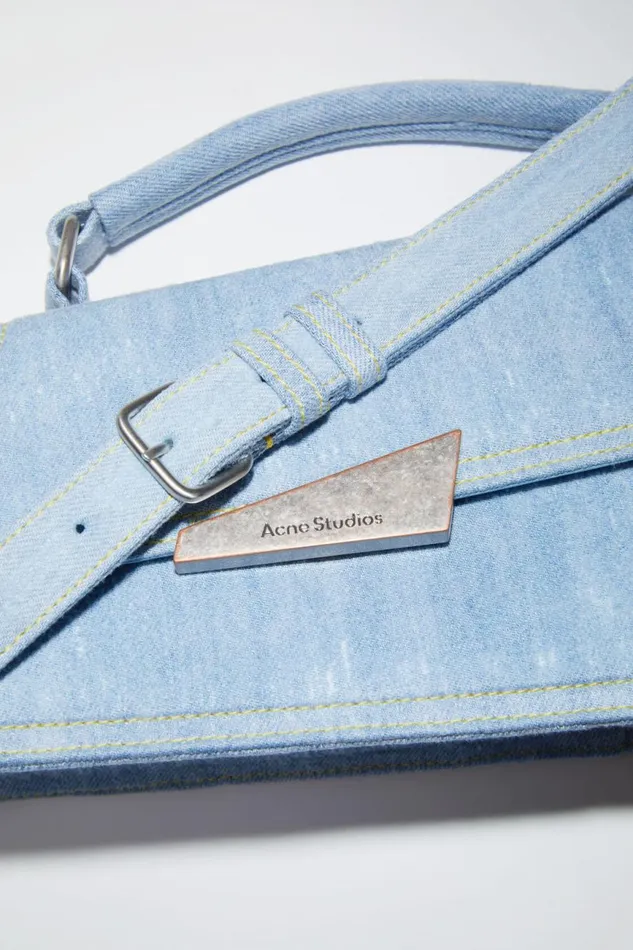 Men Distortion Mini Bag Light Blue Acne Studios Bags