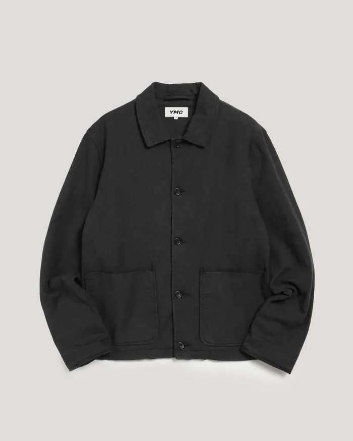 Men Groundhog Jacket Black YMC Suiting