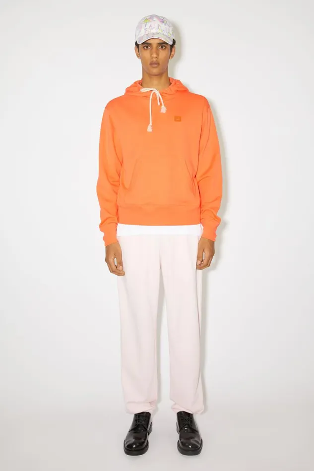 Men Hooded Sweatshirt 8211 Regular Fit Mandarin Orange Acne Studios Sweatshirts