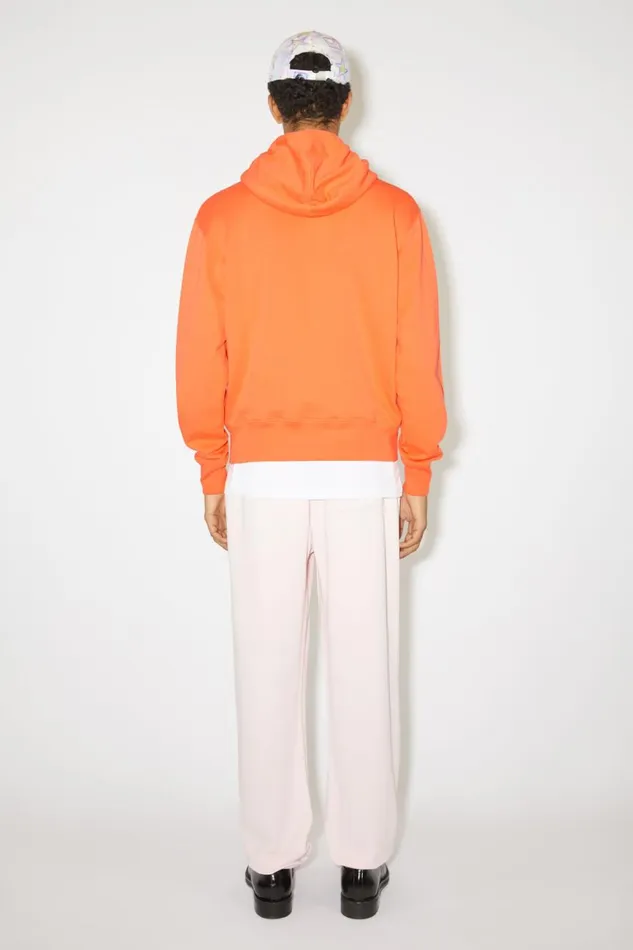 Men Hooded Sweatshirt 8211 Regular Fit Mandarin Orange Acne Studios Sweatshirts