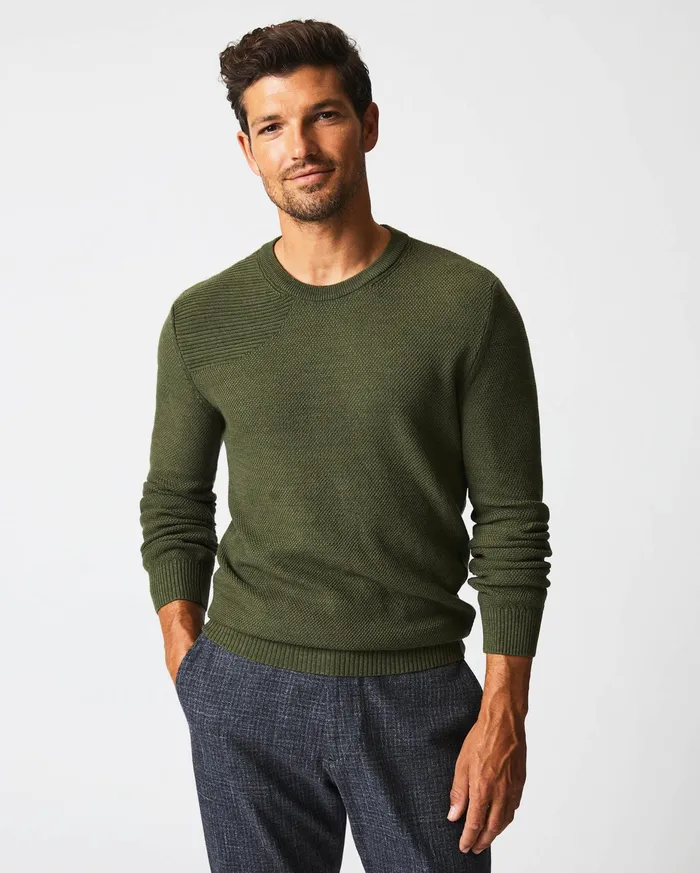 Men Hunting Sweater Fern Billy Reid Sweaters and Sweatshirts