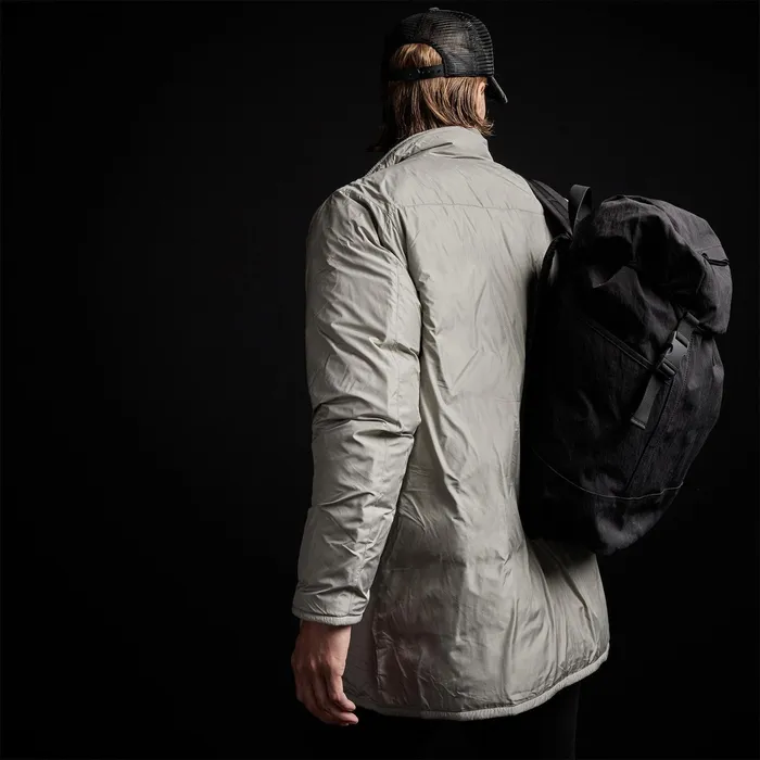 MEN James Perse JACKETSOUTERWEAR Down Filled Trench Concrete