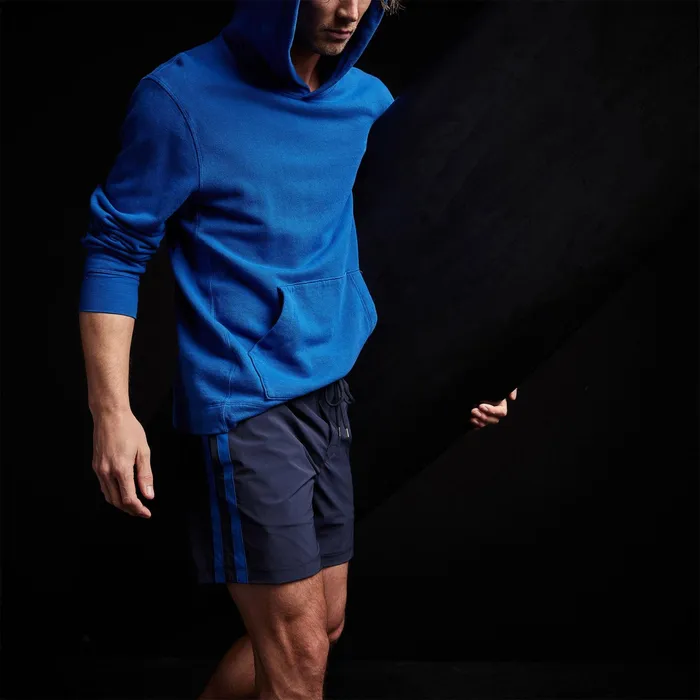 MEN James Perse SHORTS YOSEMITE Double Stripe Swim Short True Navybaltic Blue