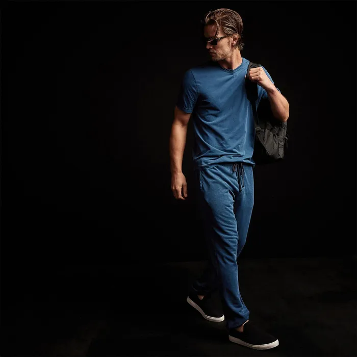 MEN James Perse SWEAT TOPSBOTTOMS Vintage French Terry Sweatpant Lake Pigment