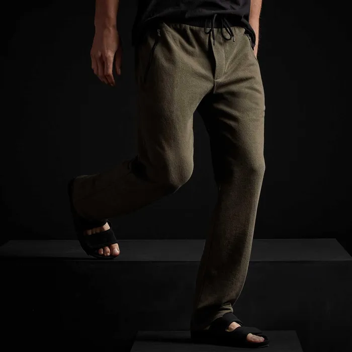 MEN James Perse SWEAT TOPSBOTTOMS Zip Pocket Pant Olive