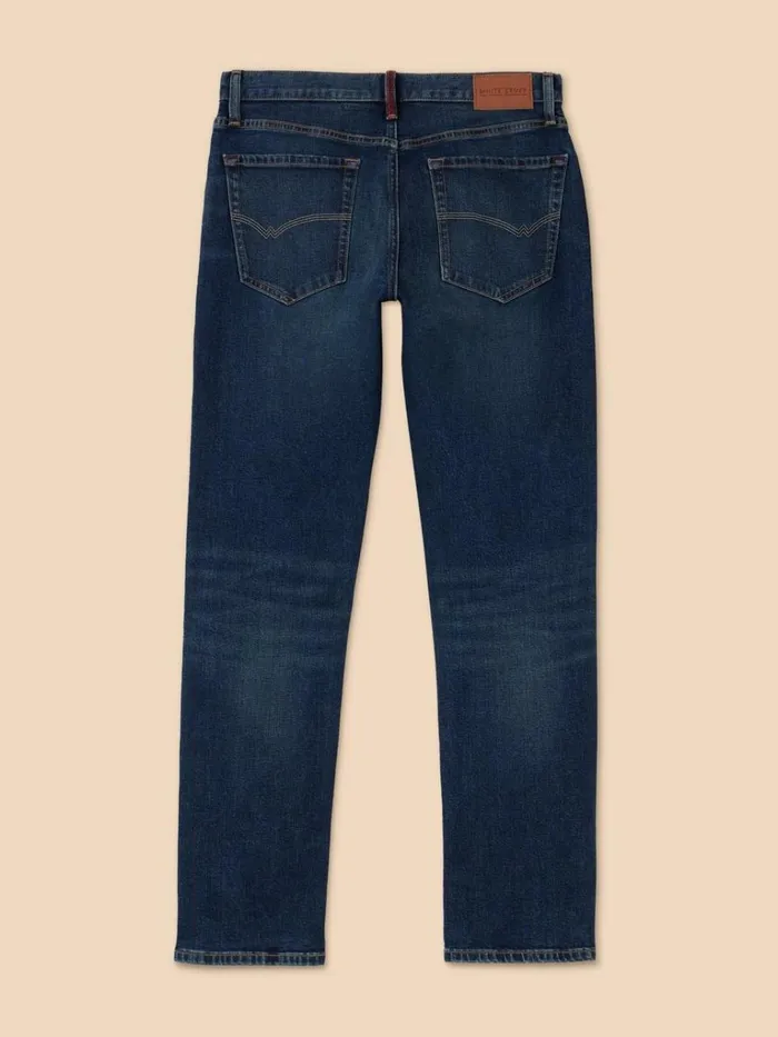Men JEANS White Stuff Eastwood Straight Jean Dark Blue Men JEANS White Stuff Eastwood Straight Jean Dark Blue