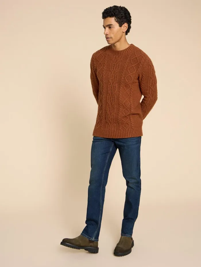 Men JEANS White Stuff Eastwood Straight Jean Dark Blue Men JEANS White Stuff Eastwood Straight Jean Dark Blue