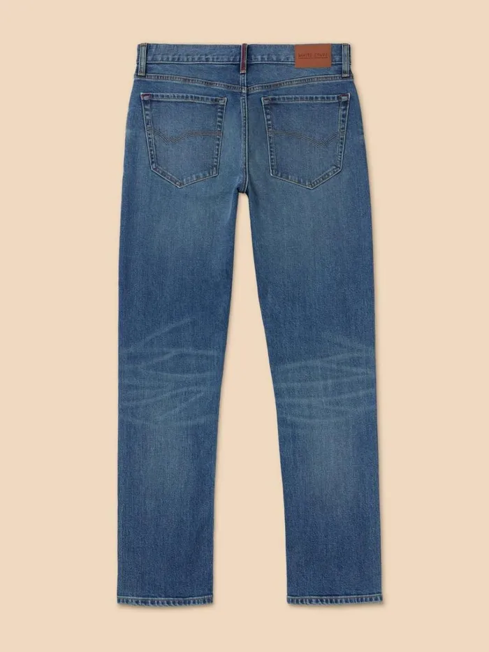 Men JEANS White Stuff Eastwood Straight Jean Light Denim Men JEANS White Stuff Eastwood Straight Jean Light Denim