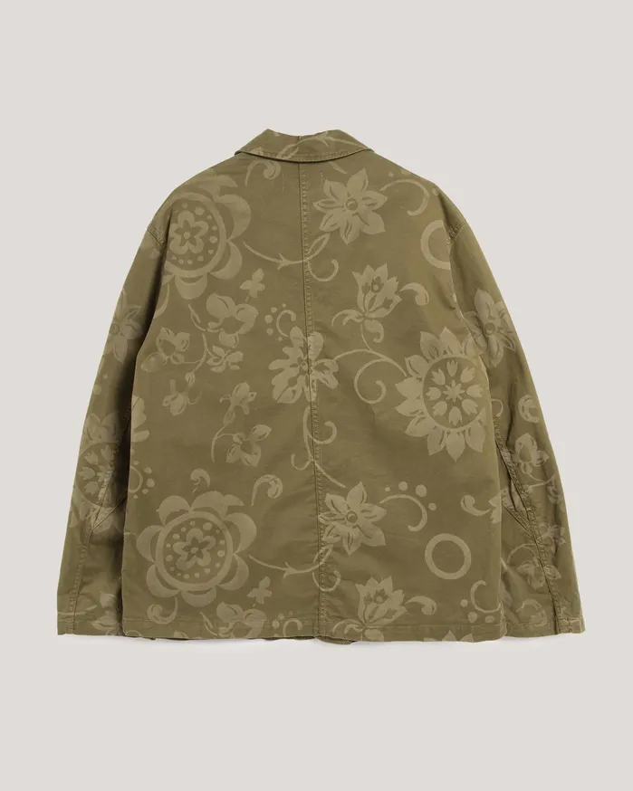 Men Labour Chore Jacket Khaki YMC Suiting