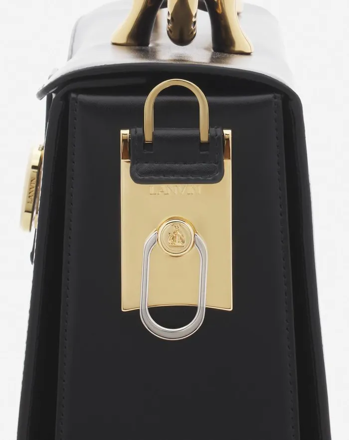 Men Lanvin Tote Bags Lanvin X Future Pencil Leather Briefcase Black Men Lanvin Tote Bags Lanvin X Future Pencil Leather Briefcase Black