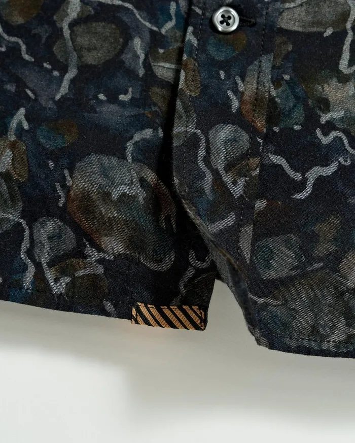 Men Low Tide Msl 1Pocket Shirt Carbon Blue Billy Reid Shirting
