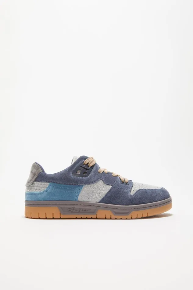 Men Low Top Sneakers Greyblue Acne Studios Shoes