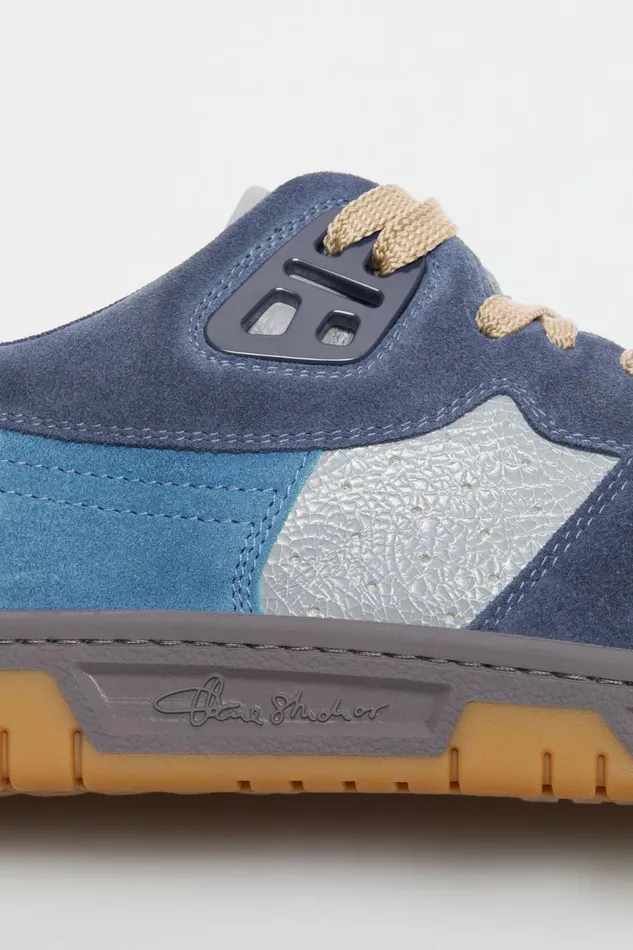 Men Low Top Sneakers Greyblue Acne Studios Shoes