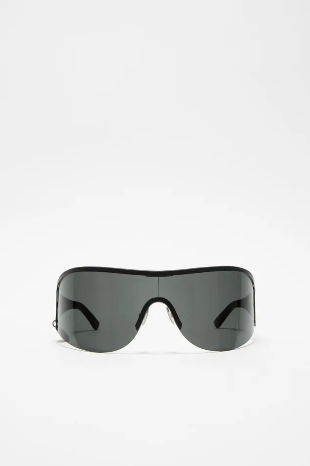 Men Metal Frame Sunglasses Blackblack Acne Studios Eyewear