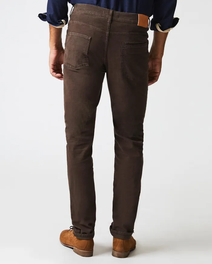 Men Moleskin Jean Coffee Billy Reid Bottoms
