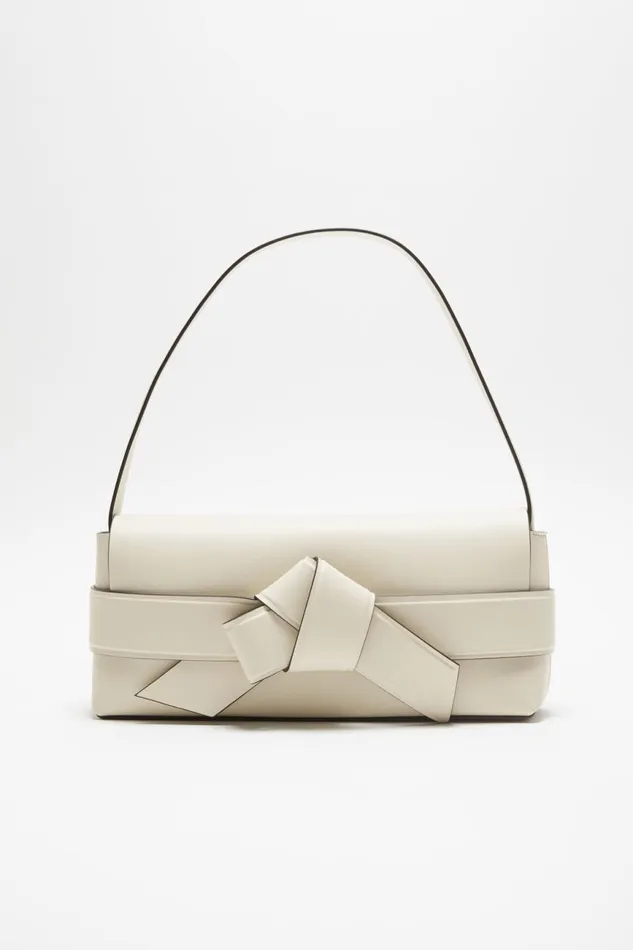 Men Musubi Shoulder Bag Whiteblack Acne Studios Bags