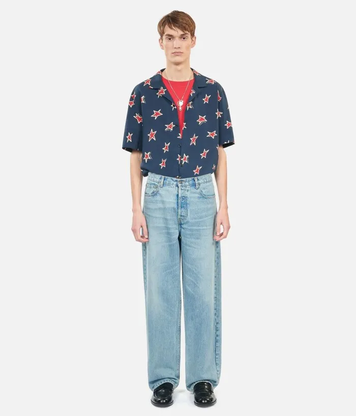 Men Pants and Shorts THE KOOPLES Straight Blue Jeans Men Pants and Shorts THE KOOPLES Straight Blue Jeans