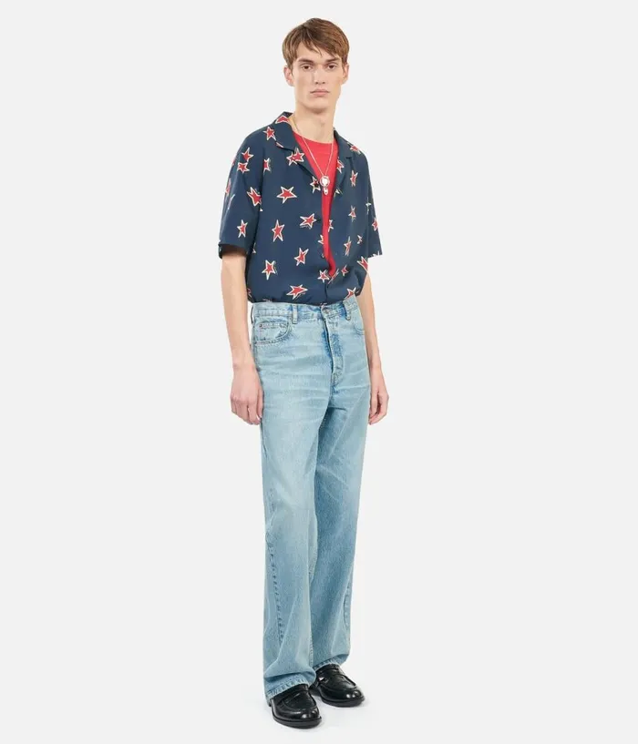 Men Pants and Shorts THE KOOPLES Straight Blue Jeans Men Pants and Shorts THE KOOPLES Straight Blue Jeans