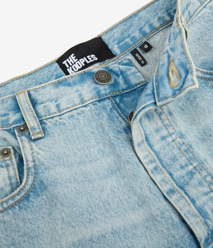 Men Pants and Shorts THE KOOPLES Straight Blue Jeans Men Pants and Shorts THE KOOPLES Straight Blue Jeans