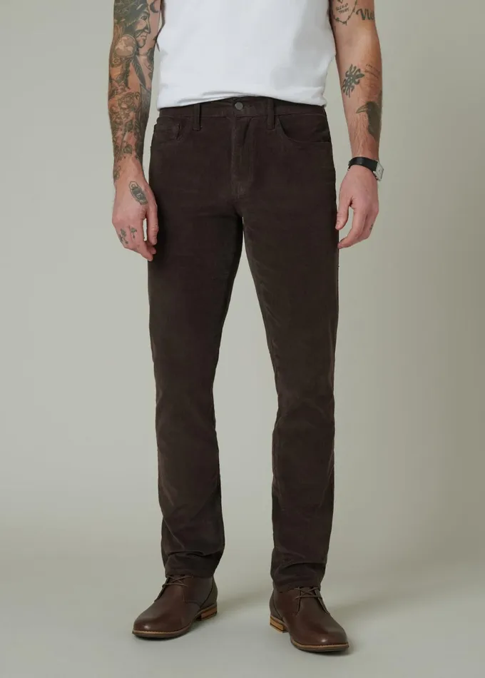 Men Pants Trousers Joe039s Jeans THE BRIXTON CORD Espresso