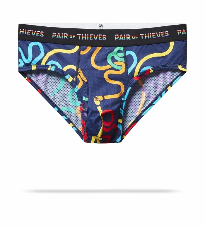 Men Pride Superfit Briefs Navy Underwear 1 Pack Pair Of Thieves Briefs