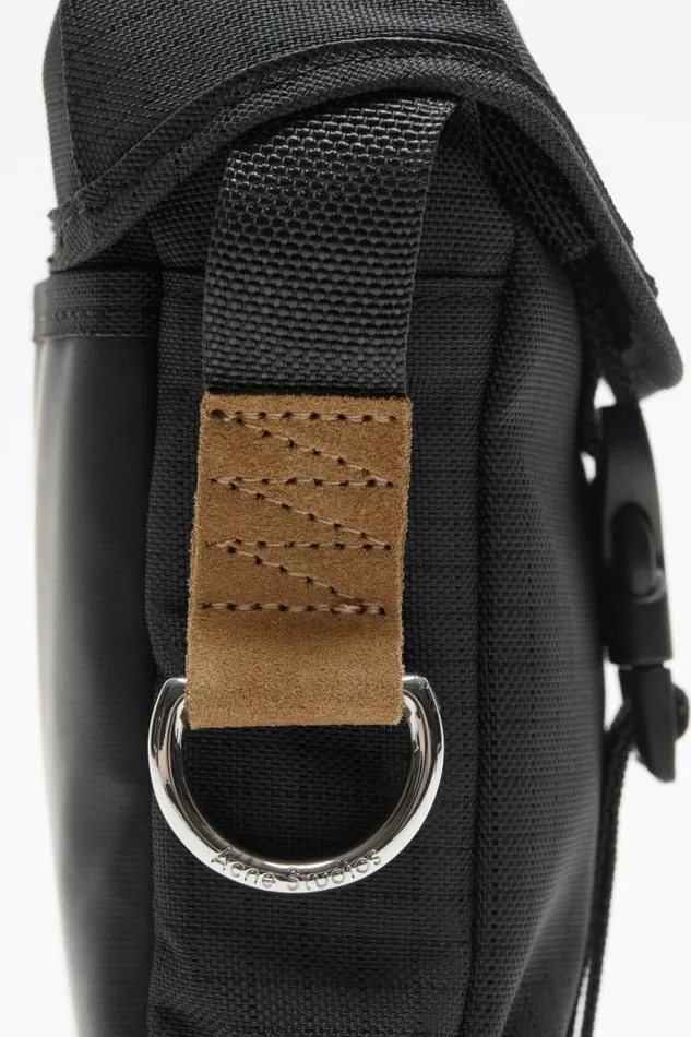 Men Ripstop Mini Pouch Bag Black Acne Studios Bags