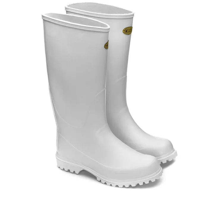 Men Rubber Boots Unisex 7324GINOCCHIO ALPINA High Cut WHITE Superga Gumboots