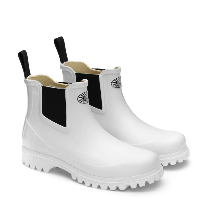 Men Rubber Boots Unisex 798 RUBBER BOOTS Mid Cut WHITE Superga Gumboots