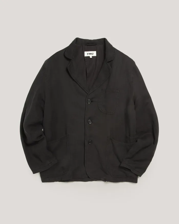 Men Scuttlers Twill Jacket Black YMC Outerwear