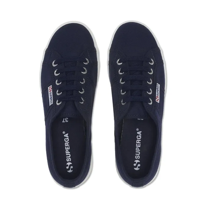 Men Sneakers Unisex 2950COTU Low Cut BLUE DK Superga Low Cut