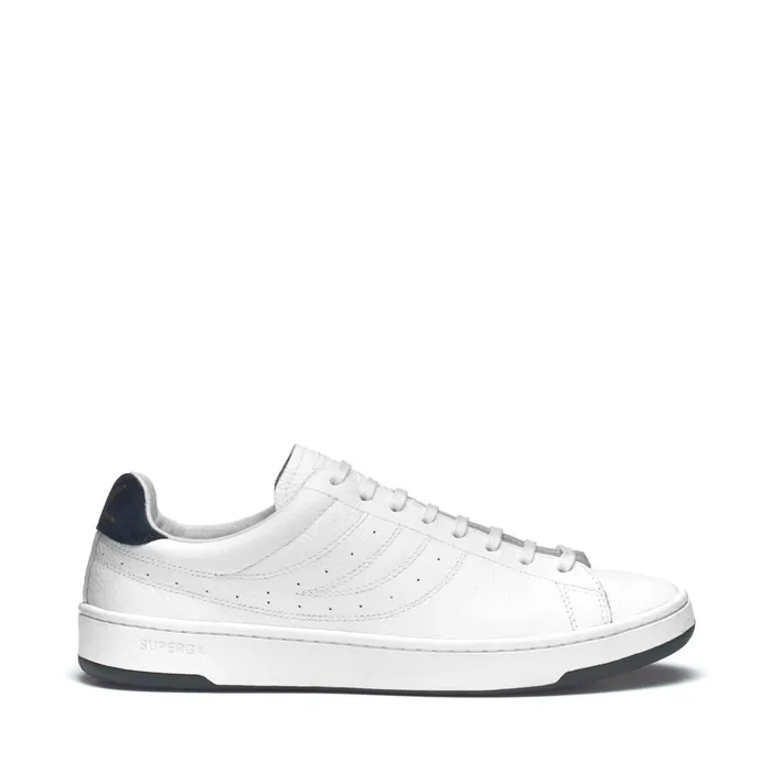 Men Sneakers Unisex 4833 LENDL MATCH Low Cut WHITEBLUE GREY DK Superga Low Cut