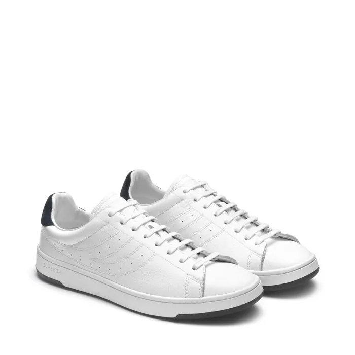 Men Sneakers Unisex 4833 LENDL MATCH Low Cut WHITEBLUE GREY DK Superga Low Cut
