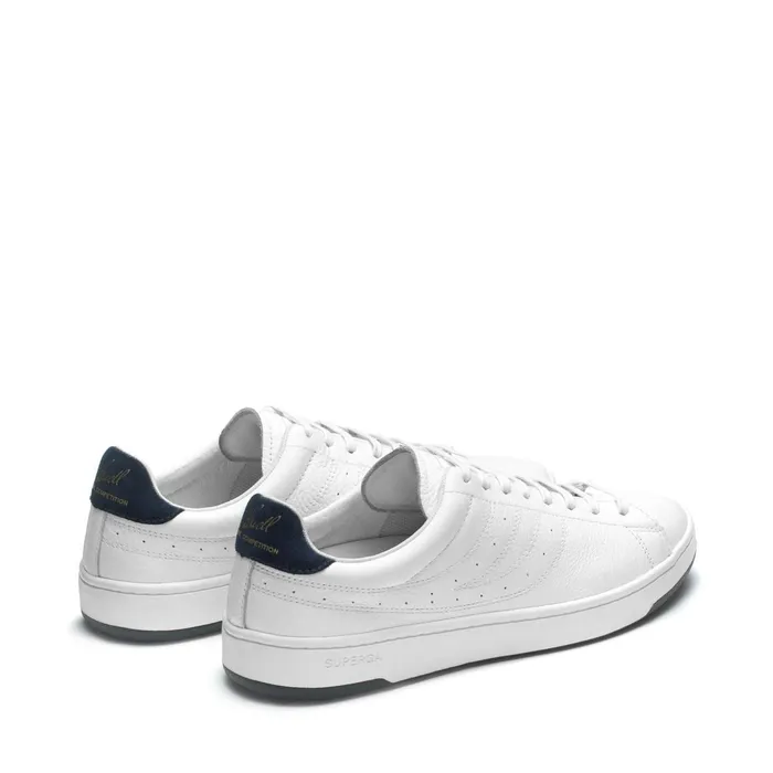 Men Sneakers Unisex 4833 LENDL MATCH Low Cut WHITEBLUE GREY DK Superga Low Cut