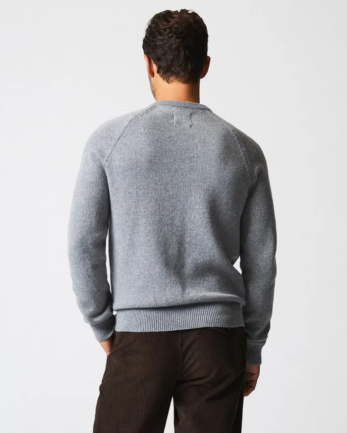Men Southern Sweater Grey Billy Reid Sweaters and Sweatshirts