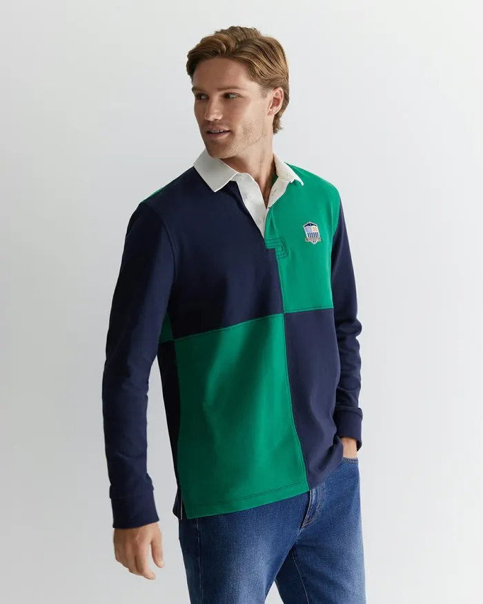 Men Sportscraft Shirts Rixon Rugby Foliage